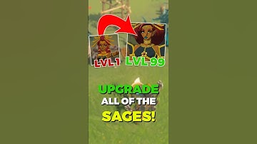 How to Upgrade all the Sages in Tears of the Kingdom! #zelda #tearsofthekingdom #nintendo