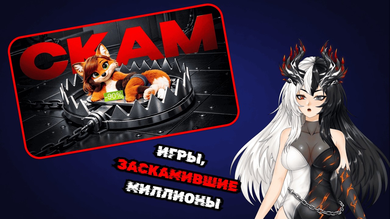 Vtuber Himistra смотрит и обсуждает: ИГРЫ, ЗАСКАМИВШИЕ МИЛЛИОНЫ от Пекарни