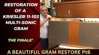Kriesler 11-103 Multisonic Restore  Part 5  -  It's Finished !