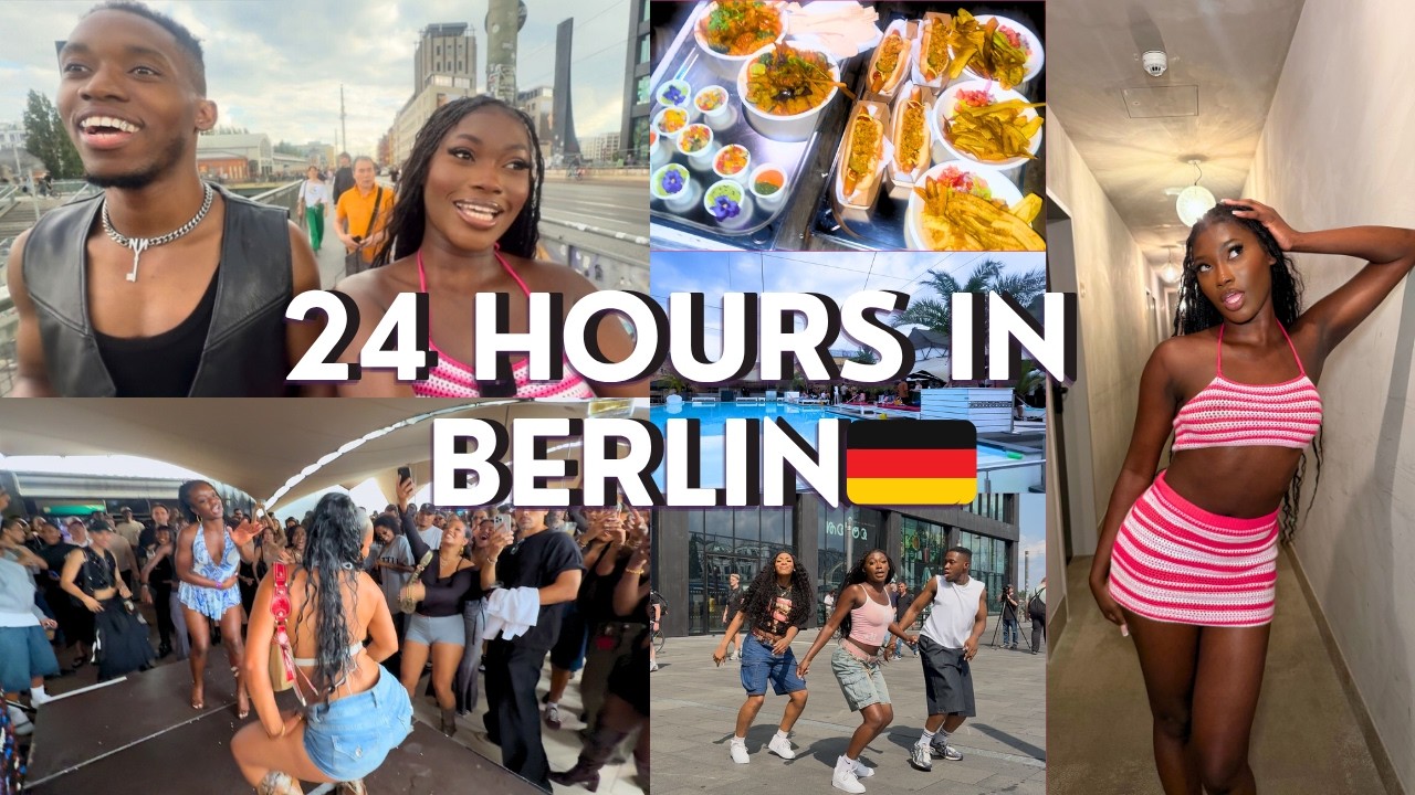 24 Hours in Berlin 🇩🇪 Partying with Everydayppl from London to Berlin | RoseyLucci’s Travel Vlog 