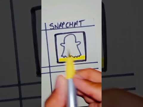 Snapchat Logo Shorts Drawing Art Snapchat Logo