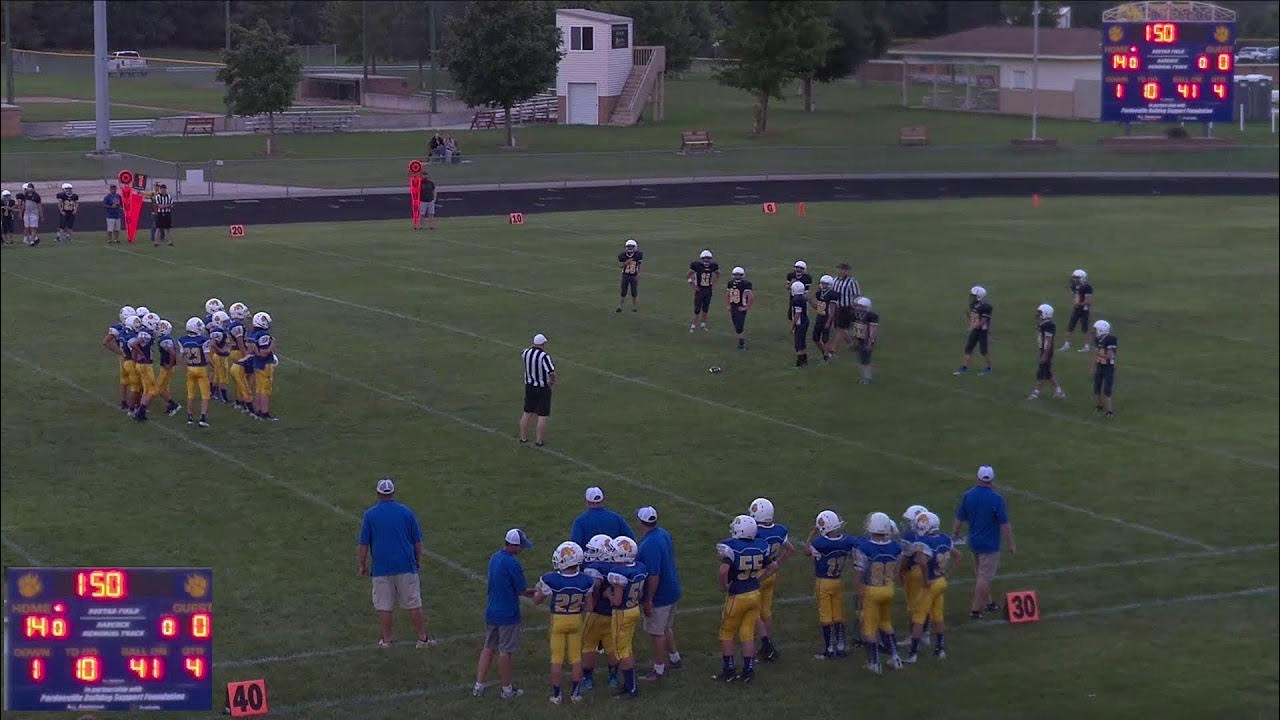 Pardeeville vs. Markesan Middle School Football YouTube