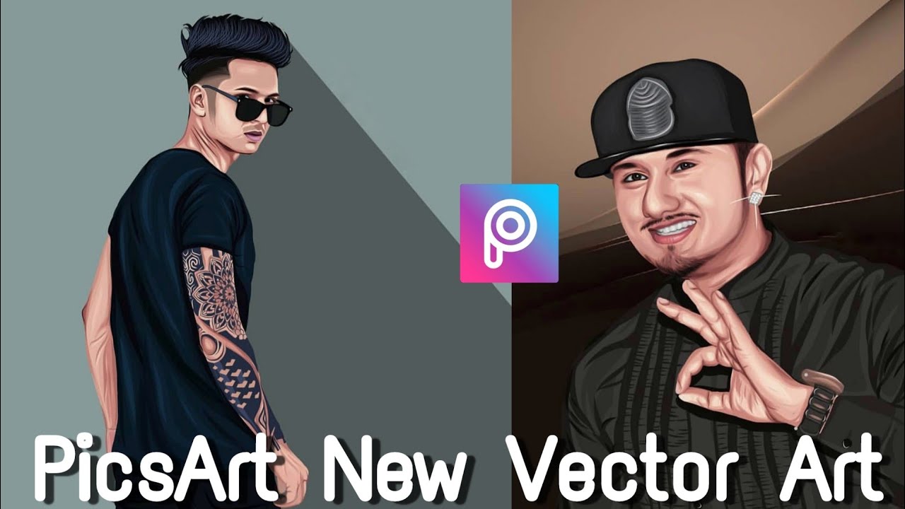 Picsart new vector art cartoon photo editing-How to make cartoon photo
