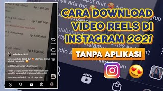 CARA SIMPAN VIDEO REELS INTAGRAM Tanpa Aplikasi