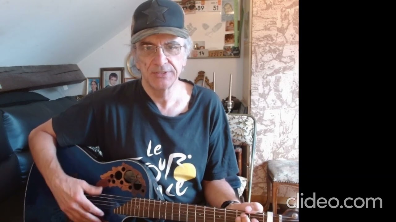 le jouet extraordinaire de claude françois (cover guitare voix)
