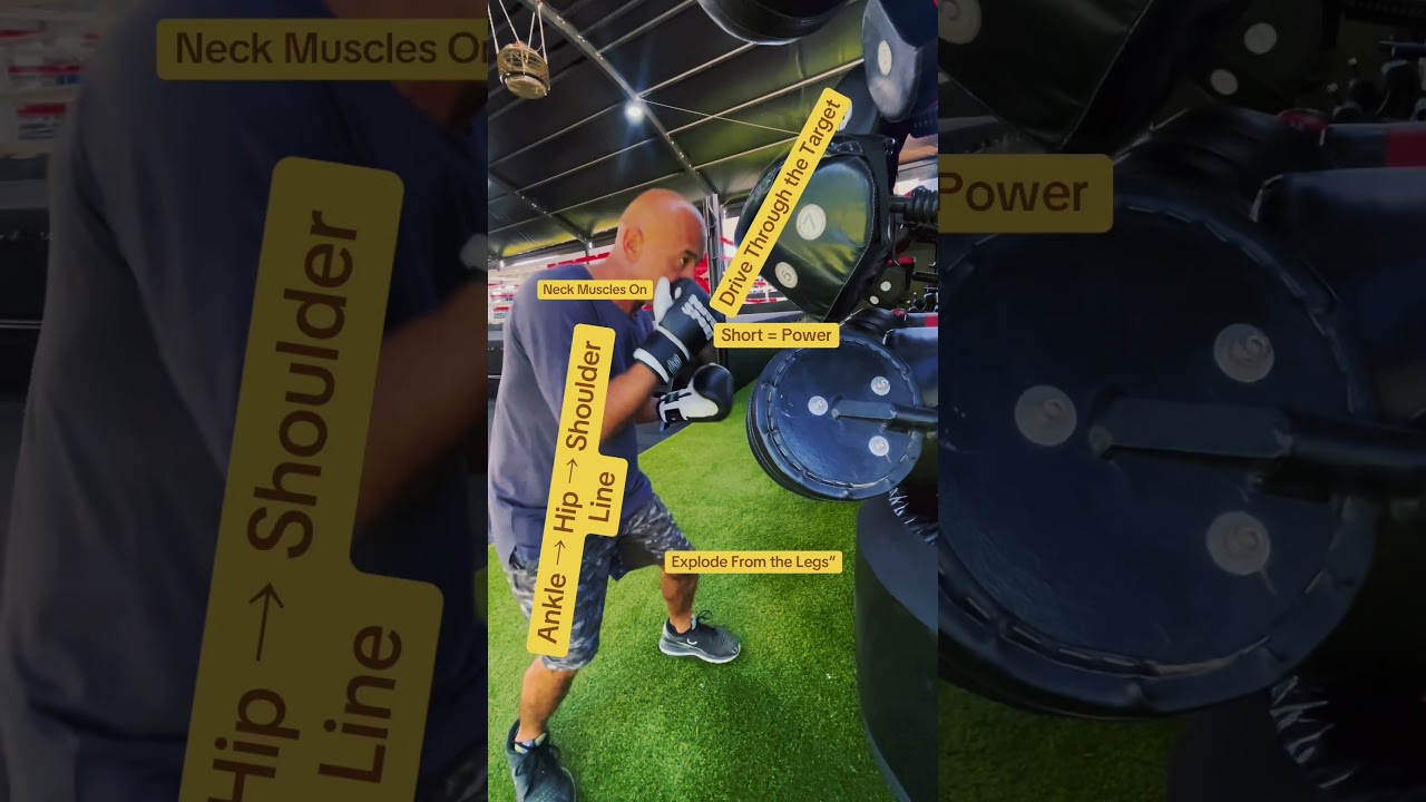 uppercut, explosiveness, rotation, ankle drive, hip snap, power transfer, short punch