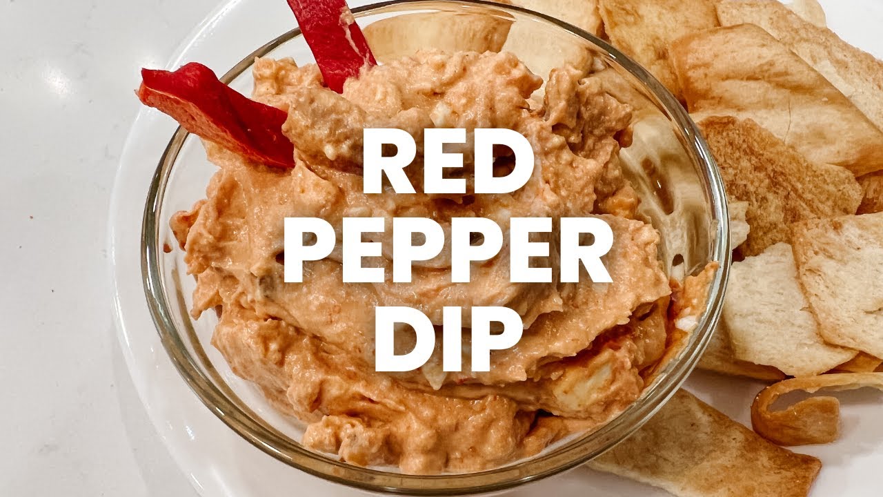 How to make a Red Pepper Dip with Cream Cheese