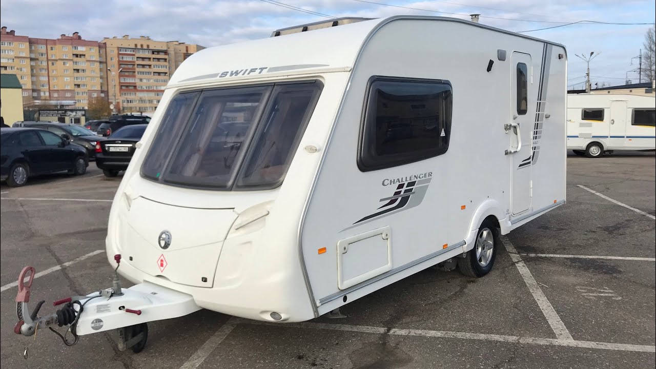 Обзор прицепа дачи Swift Challenger 480 Luxe.