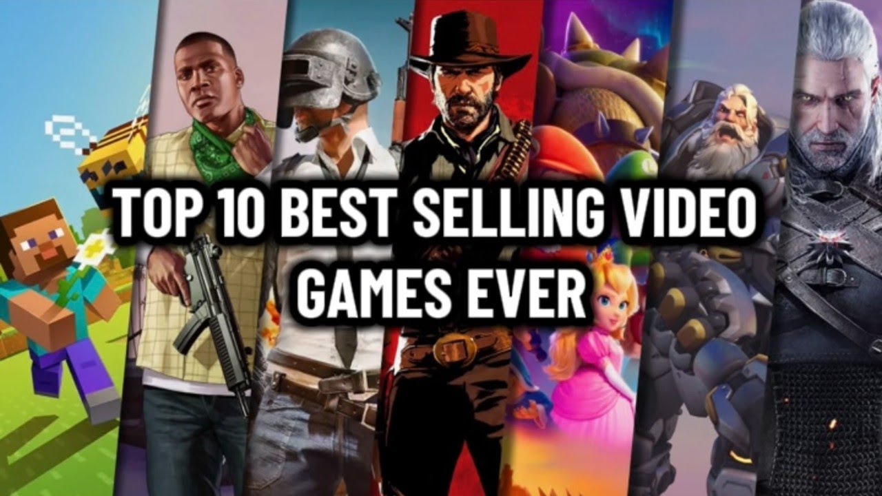 TOP 10 Best Selling Video Games of All Time - YouTube