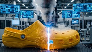The secrets inside the factory that produces millions of pairs of shoes every day 🏭