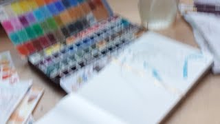 Painting A Cuty Spooky Creature With Watercolor @MandyvanGoeije