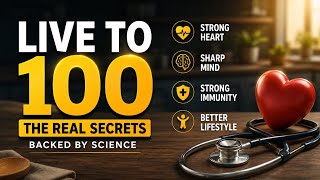 If you want to live to 100, it's not about exercising a lot, but about this! [senior health]