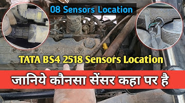 Tata Bs4 2518  Engine Sensors Location