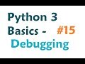 Python 3 Programming Tutorial - Common errors