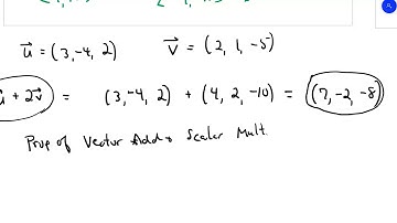 Linear Algebra: Vectors in Rn (Sec. 4.1)