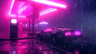 Lofi Synthwave 80s Vibe / Music Deep focus Study Work [ Lofi hip hop Lofi chill ] 2024