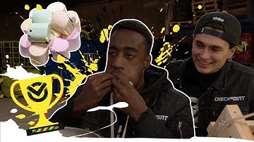 SHOOTING MARSHMALLOWS?! - CHECKPOINT WORLD RECORDS