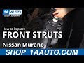 How to Replace Front Struts 2009-14 Nissan Murano