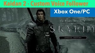 Skyrim SE Xbox One/PC Mods|Kaidan 2 - Custom Voice Follower