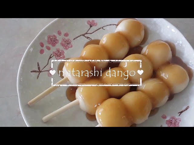 Dango mochi sauce shoyu caramel - cuisine japonaise - Recettes de cuisine  Ôdélices