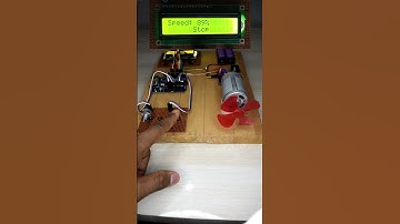 Speed Control DC Motor Project, Arduino Based Project