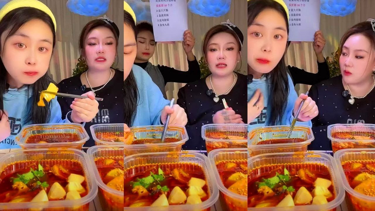 Extreme SPICY Chinese Street Food Mukbang! 🔥 Ghost Pepper Noodles & Meatballs ASMR