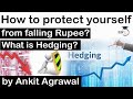 How to protect yourself from falling Rupee? What is Hedging? Economy Current Affairs for UPSC exam