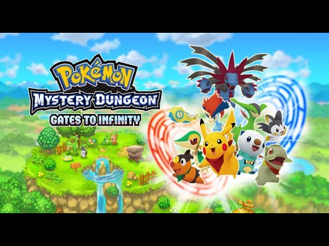 (3DS) Pokémon Mystery Dungeon: Gates to Infinity - FULL Walkthrough (ONE Screen)