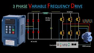 Variable Frequency Drive  for 3 phase motor || தமிழில்