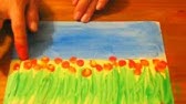 Kids Crafts - finger painting - YouTube