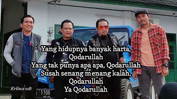 Soundtrack amanah Wali 7- Qodarullah ( Wali band ) - Lirik karaoke