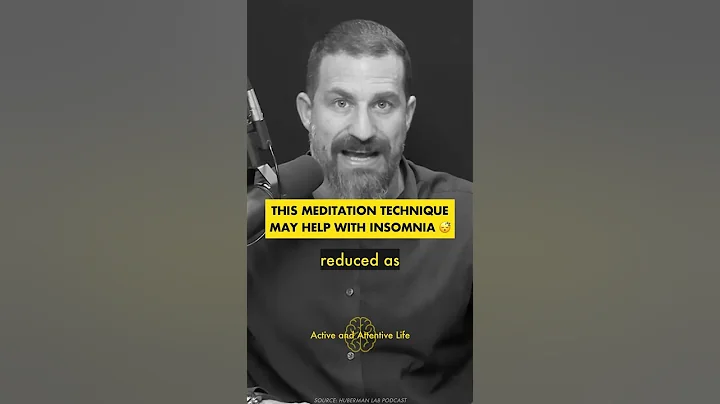 😴 THIS MEDITATION METHOD MAY WITH SLEEP ISSUES by Andrew Huberman #sleep #meditation #yoga