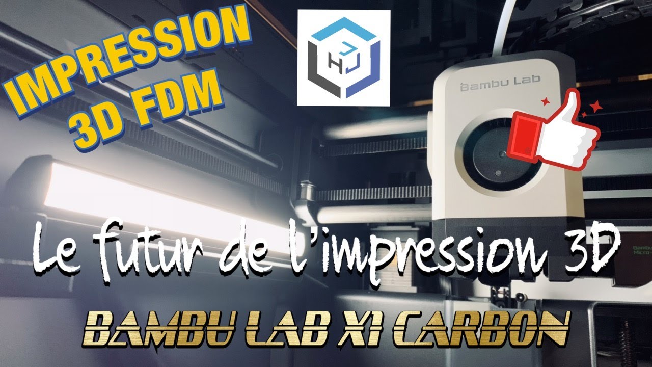Bambu Lab X1 Carbon, le futur de l'impression 3D !