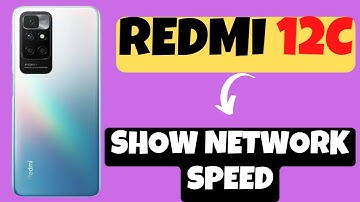 Redmi 12c How to Show Network Speed || How To Enable internet Speed Meter || Show Network Speed