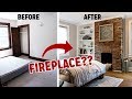 INSANE Bedroom Transformation! I FIND A HIDDEN FIREPLACE!