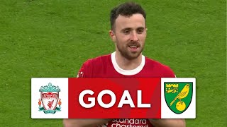 GOAL | Diogo Jota | Liverpool 3-1 Norwich City | Fourth Round | Emirates FA Cup 2023-24