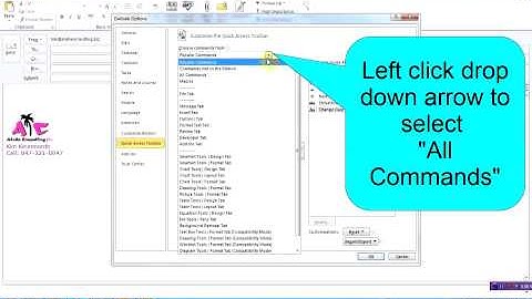 How to Use Auto Correct in Outlook 2010 - by Turner Time Management