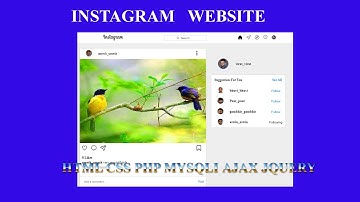 Instagram Clone Website || Design Instagram Top Navigation Bar using a HTML CSS Part-3