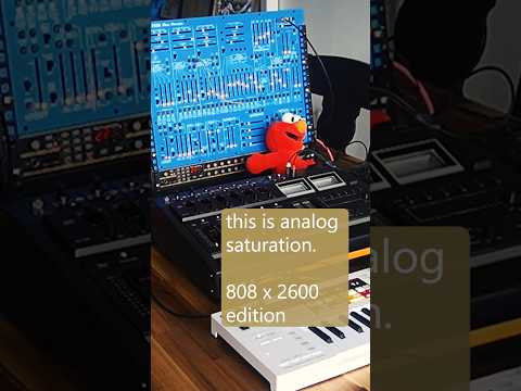 Funky arpeggios: 808 x 2600 - overdriven beats forever! #808 #arp #synth #beatmaking #gear #modular