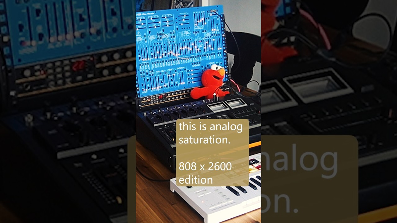 Funky arpeggios: 808 x 2600 - overdriven beats forever! 