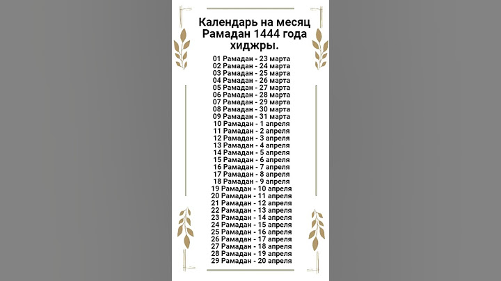 1 марта 2025 г. - это 1 Рамадан 1446 года. (Читайте описание. На видео информация устаревшая)
