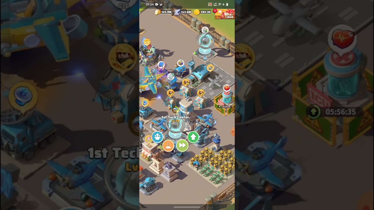 Upgrading Base Level 29 and Level 30  Requirements in Last War : Survival