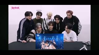 Stray Kids Reaction To Babymonster intro  Sheesh Concert Inkigayo  fanmade Fake