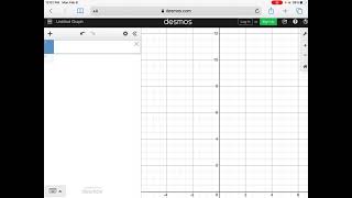 How to Get Exponential Functions Table Using Desmos