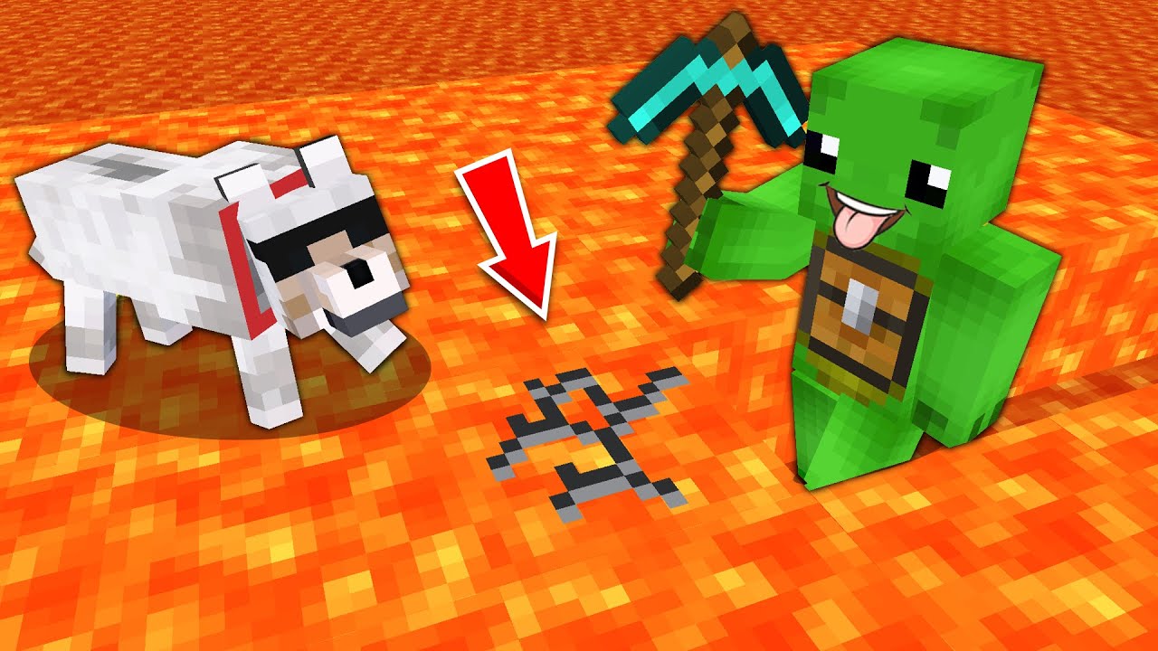 Minecraft Dar Pot Mina LAVA...