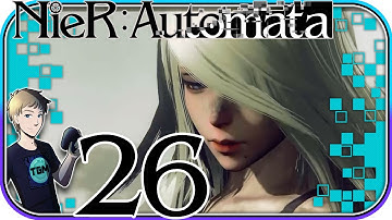 NieR Automata English Walkthrough - Part 26: The Simple Labyrith