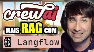 Como Fazer Rag com CrewAI Usando LangFlow | Incrivelmente Simples #langflow #iadevs