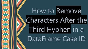 How to Remove Characters After the Third Hyphen in a DataFrame Case ID