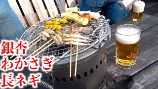 焼き鳥屋で後半に頼むメニューで乾杯！！