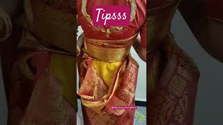 Saree Back Side Wearing Tips